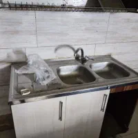 سینک ظرفشویی و هود و۲۴متر شیشه سکوریت|هود|فردوسیه, |دیوار