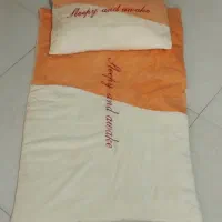 سرویس نوزاد پتو تشک و بالشت و قنداق فرنگی|رختخواب، بالش، پتو|بروجرد, |دیوار