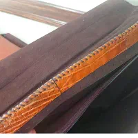 دو عدد کیف چرم دست دوز اداری  در حد نو