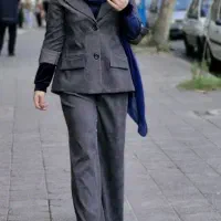 مانتو شلوار پاییزه کت شلوار زنانه رسمی روزانه