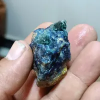 سنگ راف آبی سبز زمردی|جواهرات|شیراز, قصرالدشت|دیوار