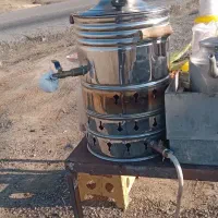 سماور گازی ۲۰ اتریش تمام استیل