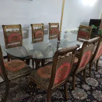 مبلمان و غذاخوری استیل|مبلمان خانگی و میز عسلی|مشکین‌دشت, |دیوار