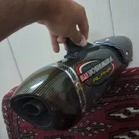 لوازم موتور بنلی ns mt منبع اگزوز هندگارد|قطعات یدکی و لوازم جانبی|قم, شهرک توانیر|دیوار