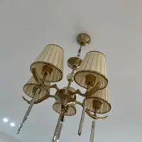 لوستر وارداتی ۵شعله زیر قیمت