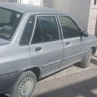 پراید نقره‌ای مدل 85شاسی پلم