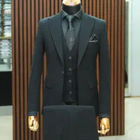 کت و شلوار مردانه / جلیقه دورو / پارچه بزیاق ترک