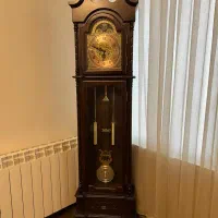 ساعت ایستاده چوبی