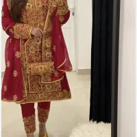 آموزش درز ودامن لباس بلوچی با متر والگو کشی