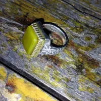 انگشتر نقره شرف شمس تعویض با انگشترفیروزه