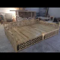 تخت سنتی باکس دار یا کشو دار|مبلمان خانگی و میز عسلی|تهران, خلازیر|دیوار