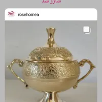 قندان برنز طرح طاووس ساخت هندوستان
