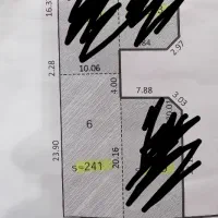 فروش زمین به متراژ 241 تفکیکی شهرداری