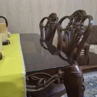 میز نهار خوری ۴ نفره پلیمری|میز و صندلی غذاخوری|قم, هنرستان|دیوار