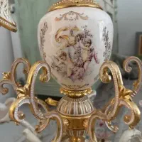 لوستر ۸ شعله طرح فرشته + ۲ دیوارکوب