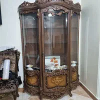 ویترین منبت کاری زیبا|بوفه، ویترین، کنسول|تهران, شهرک ولیعصر شمالی|دیوار