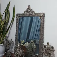 آینه و شمعدان