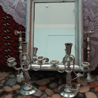 آینه ودو تا شمعدان