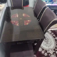 میز نهار خوری چهار نفره|میز و صندلی غذاخوری|رشت, ساغری سازان|دیوار