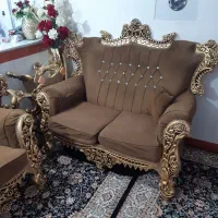 مبل سلطنتی ۷نفر|مبلمان خانگی و میز عسلی|جوانرود, |دیوار