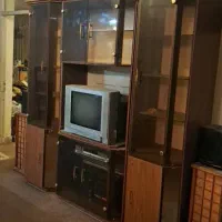 بوفه سه تیکه چوبی