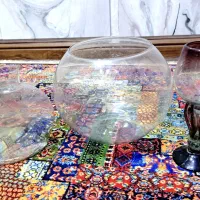 ۳عدد تنگ  شیشه‌ای