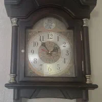 ساعت دیواری طرح چوب