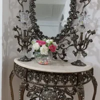 آینه و شمعدان