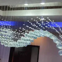 لوستر کاملا نو و سالم|لوستر و چراغ آویز|کرج, کلاک بالا|دیوار