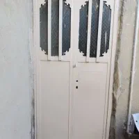 درب آهنی دو لنگه