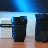 لنز سیگما Sigma 24-70mm f/2.8 DG OS HSM Art Canon|دوربین عکاسی و فیلم‌برداری|تهران, سعادت‌آباد|دیوار