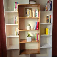 کتابخانه ایستاده mdf