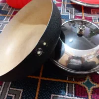 قابلمه سایز ۲۲و ماهیتابه سایز ۳۰|ظروف پخت‌وپز|شیراز, سعدیه جنوبی|دیوار