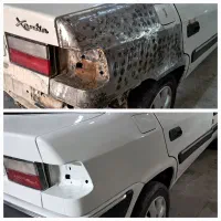 رنگ آمیزی خودرو