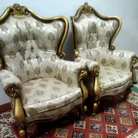 مبلمان ۹ نفره سلطنتی بسیار راحت در حد نو
