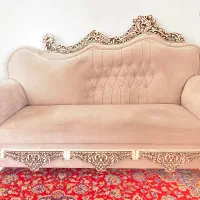 فروش فوری مبل ۵نفره جنس پارچه و بدنه عالی
