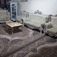 مبل هفت نفره همراه میز و عسلی