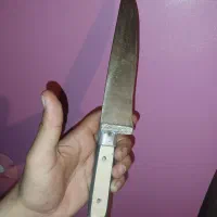 یک چاقو قصابی سرلاخی بسیار خوش دست فنر