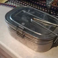 کتری استیل شیردار  قدمت دار ۴ لیتری+قوری