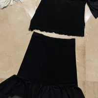 بلوز دامن مجلسی حریر شیک