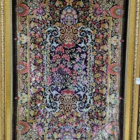 فروش انواع تابلوفرش دستبافت ابریشم قم