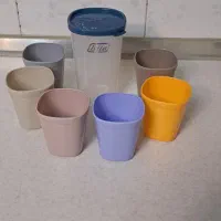 لیوان بی تا پلاستیکی
