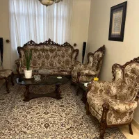 مبل ۹ نفره کلاسیک تخفیف ویژه خورد|مبلمان خانگی و میز عسلی|تهران, درب دوم|دیوار
