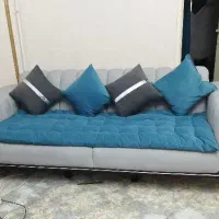مبل هشت نفره با میز تی وی ست و جلو مبلی ست مبلها