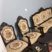 مبلمان ۸ نفره چوب گردو