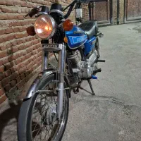 هوندا CG125 آبی تعمیر اساسی شده