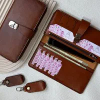 دکمه دار مگنتی چرم