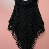 شنل مجلسی دستبافت لمه دار