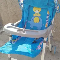 کالسکه تخت بچه وکریر و سرویس وان حمام بچه