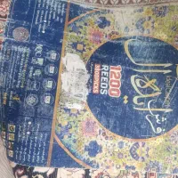 یک تخته فرش دوازده متری ۱۲۰۰شانه تراکم۳۶۰۰افشان|فرش|خرمآباد, |دیوار